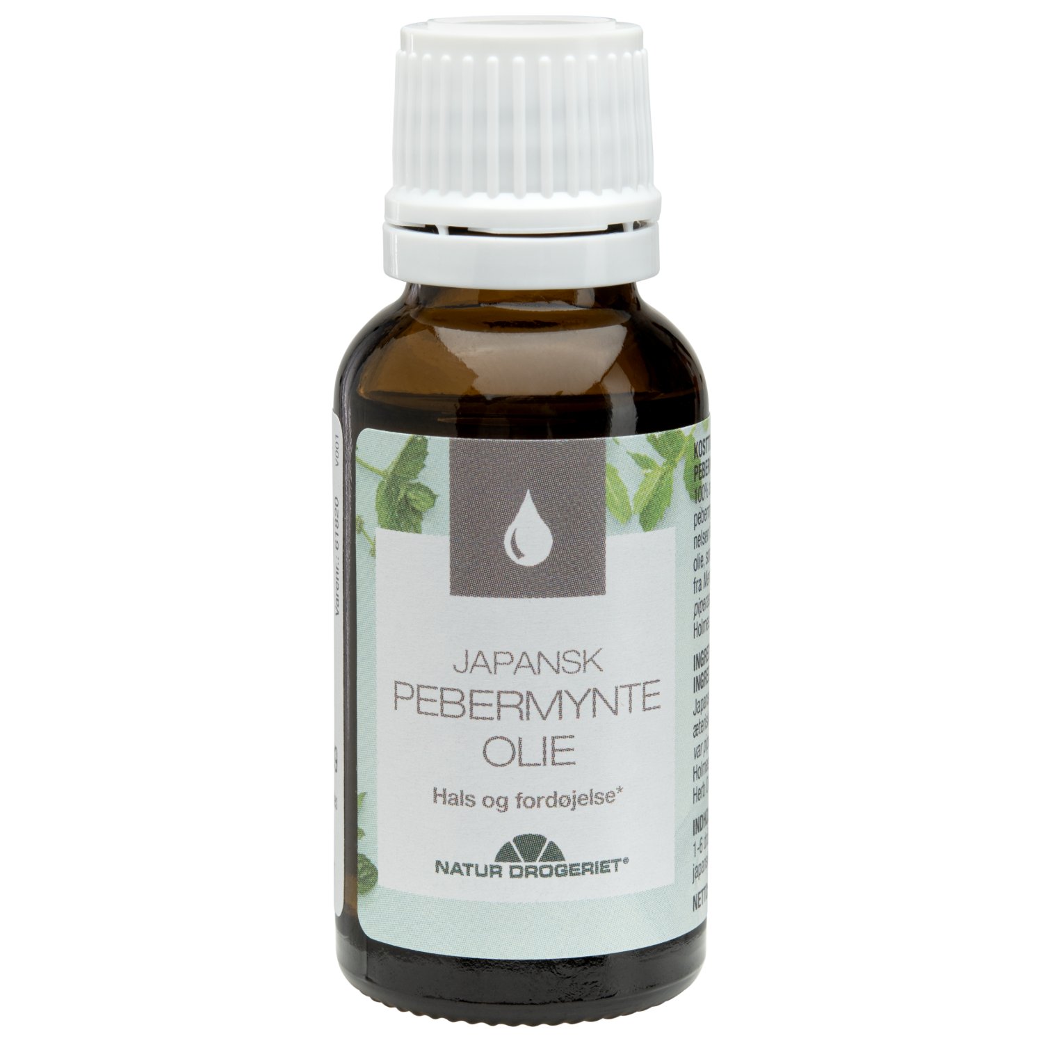 Japansk Pebermynteolie æterisk - 20 ml - Natur Drogeriet