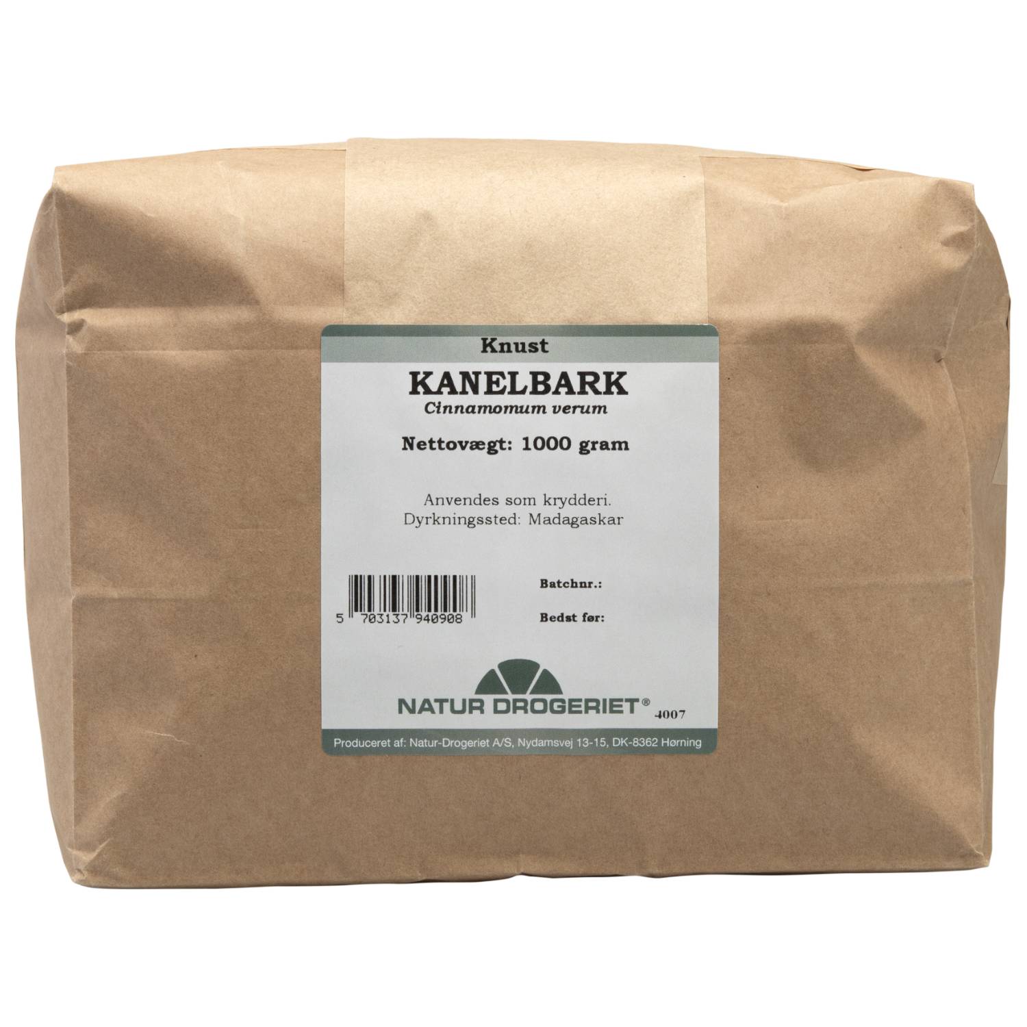 Kanelbark knust (ceylon) - 1 kg - Natur Drogeriet