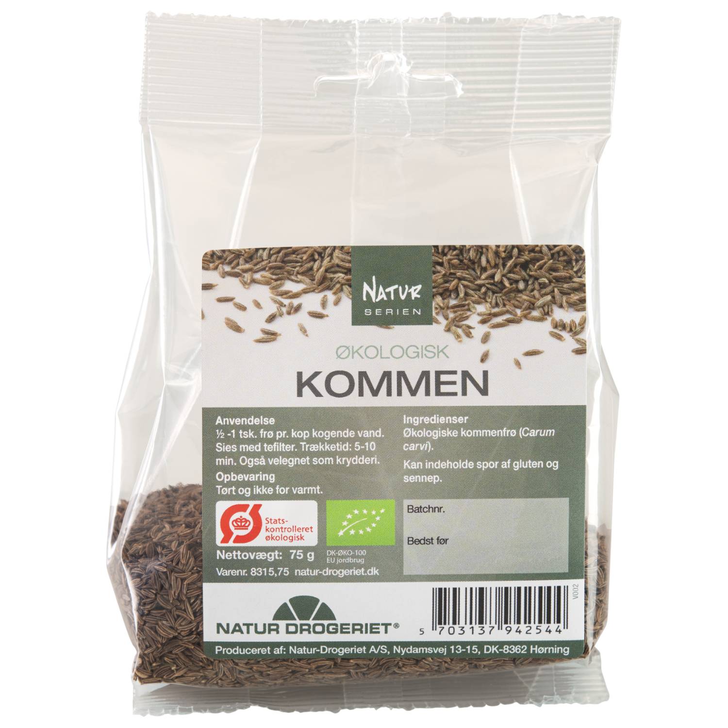 Kommen Økologisk- 75 gr - Natur Drogeriet