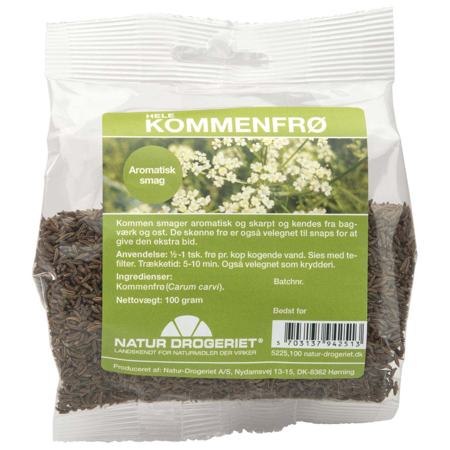 Kommen hel - 100 gr - Natur Drogeriet