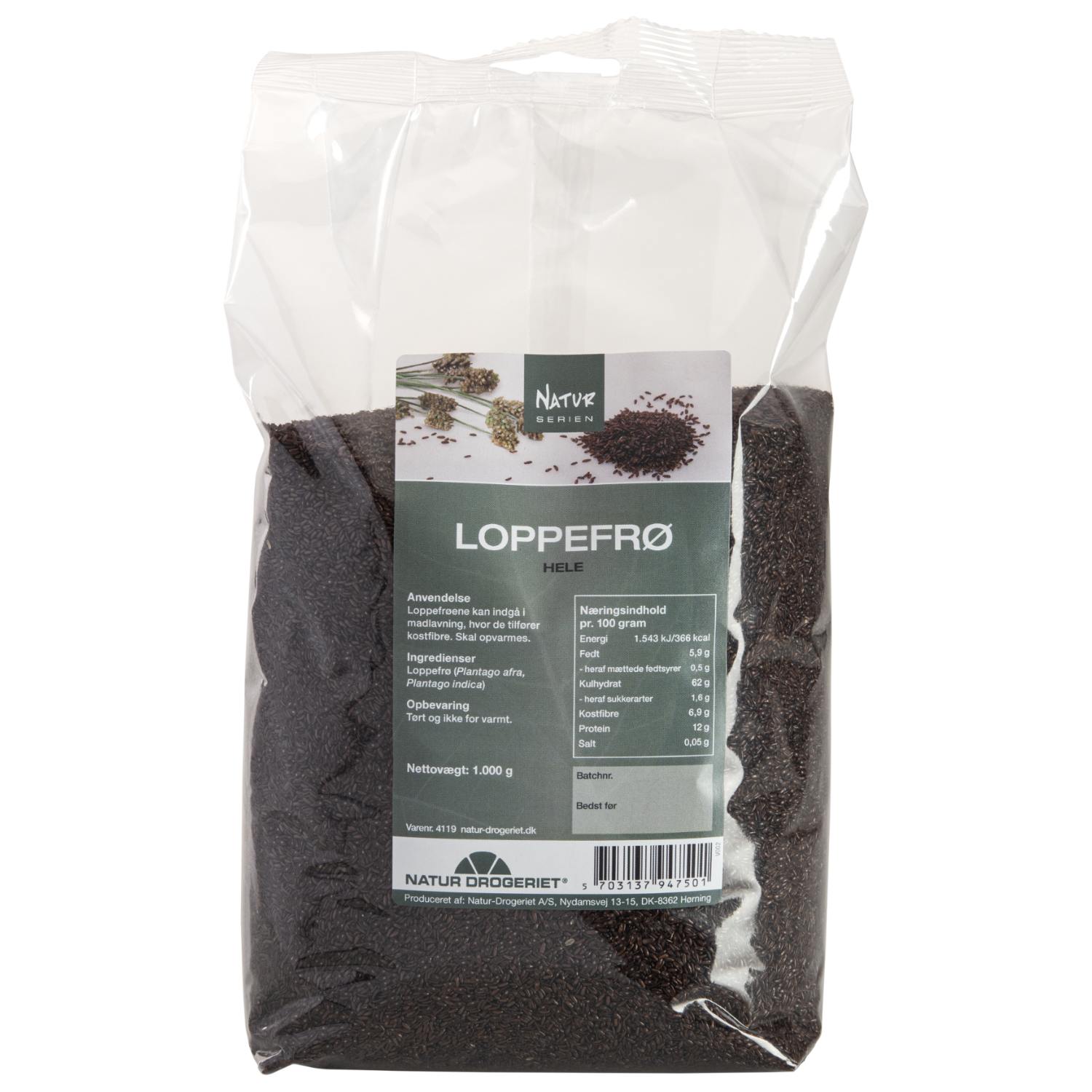 Loppefrø - 1 kg - Natur Drogeriet