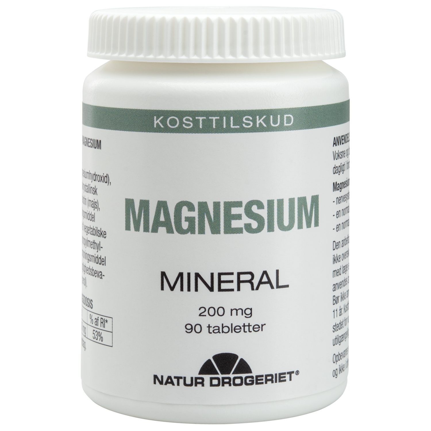 Billede af Magnesium 200 mg - 90 tab