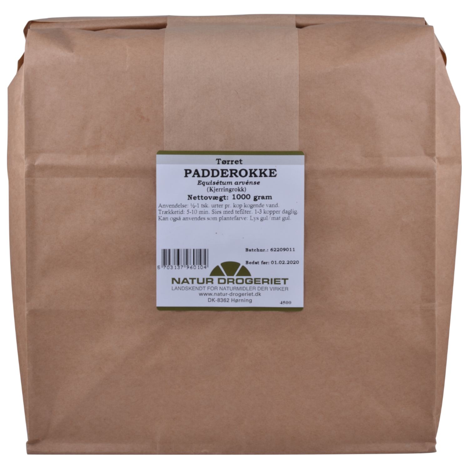 Padderokke skåret - 1 kg - Natur Drogeriet