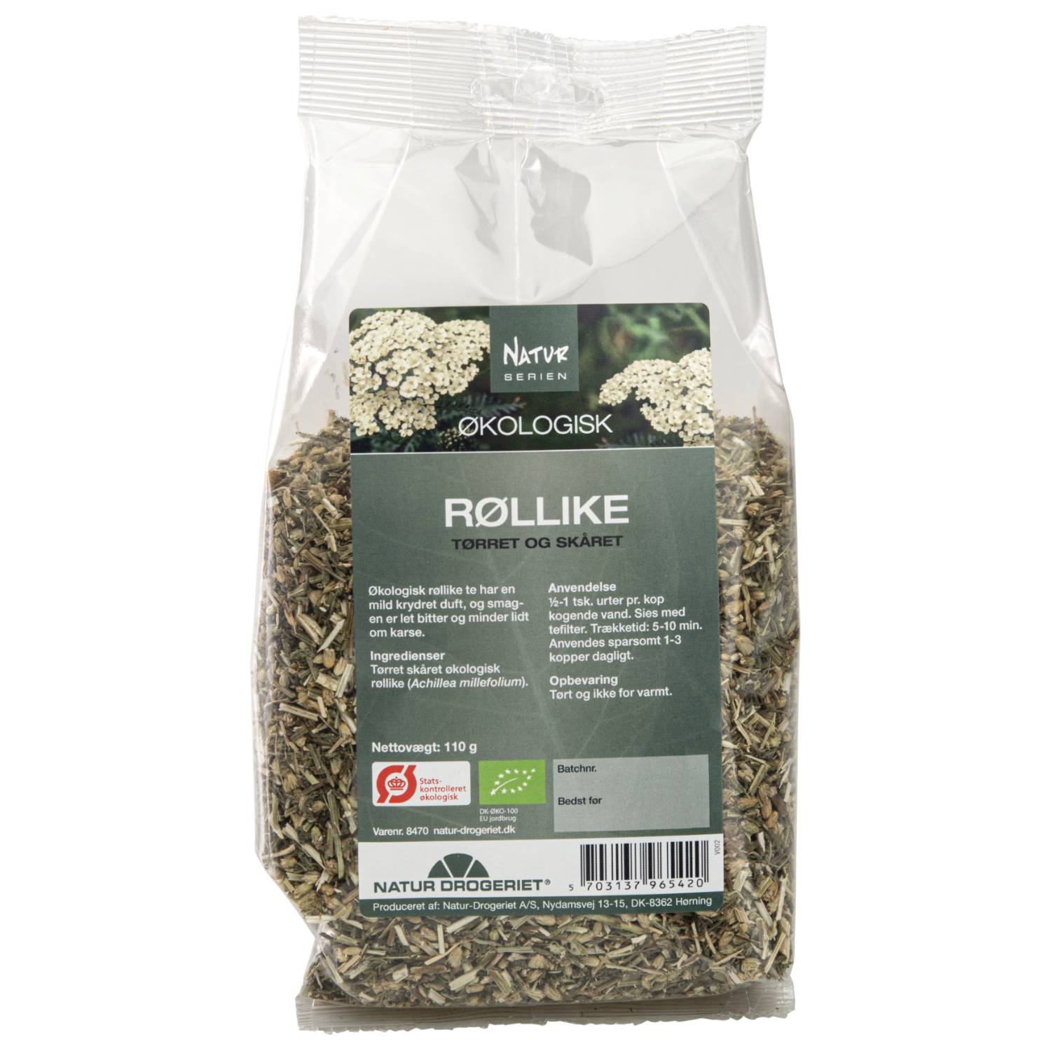 Røllike, tørret og skåret Økologisk - 110 gram