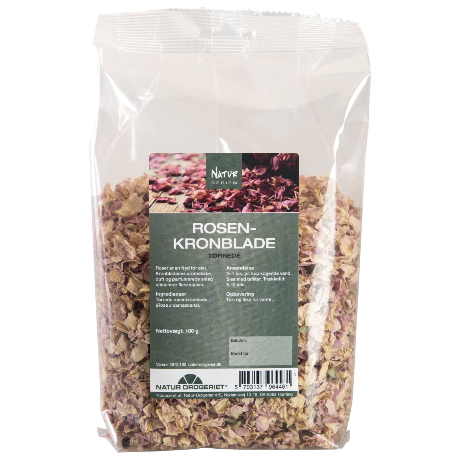 Rosenkronblade - 100 gram - Natur Drogeriet