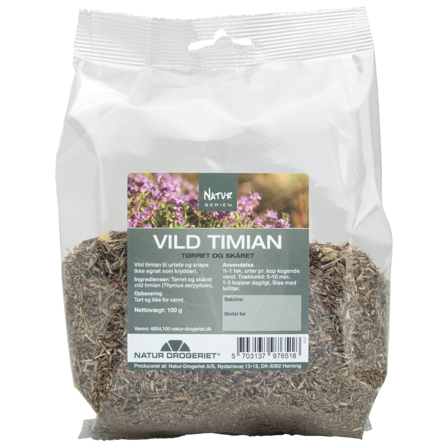 Timian vild - 100 gram - Natur Drogeriet