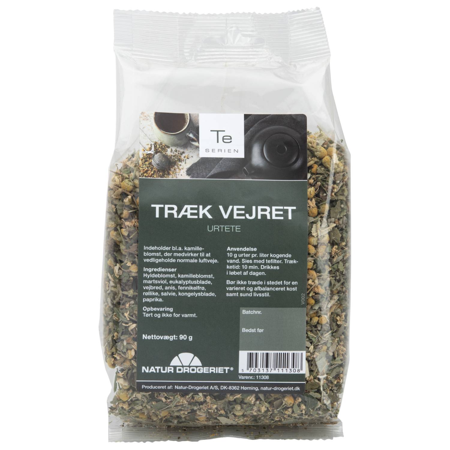 Træk vejret te - 90 gram - Natur Drogeriet