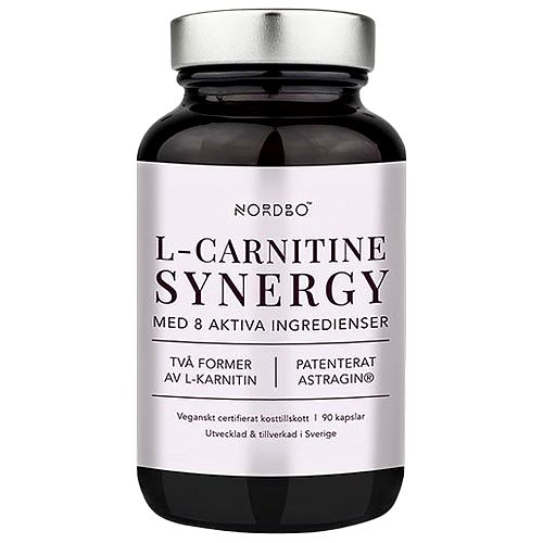 Nordbo L-Carnitine Synergy - 90 Kapsler - Nordbo