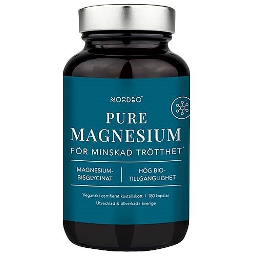 Nordbo Pure Magnesium - 90 Kapsler - Nordbo
