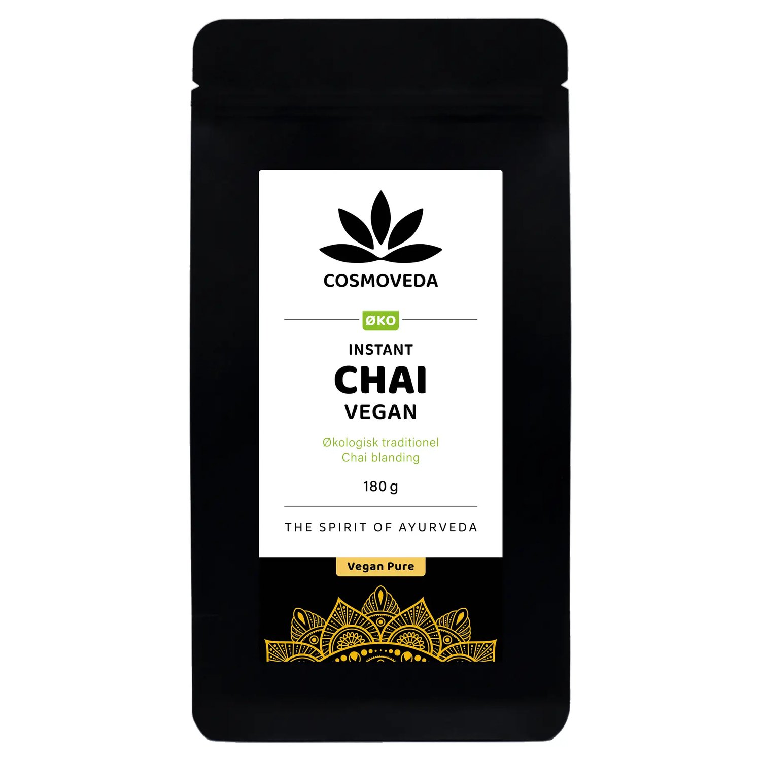 Chai Instant Vegan Økologisk - 180 gram - Cosmoveda