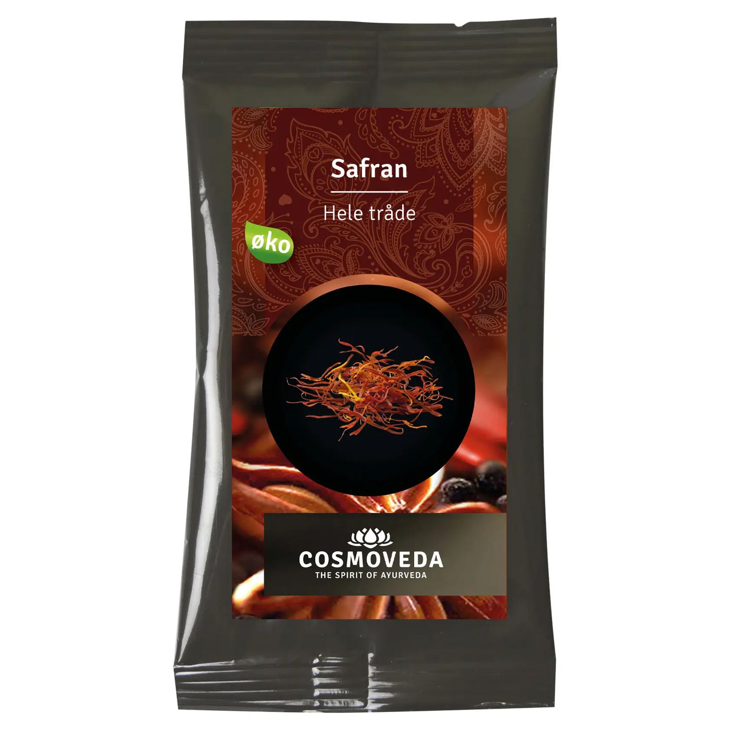 Safran Hele Tråde Økologisk - 1 gram - Cosmoveda
