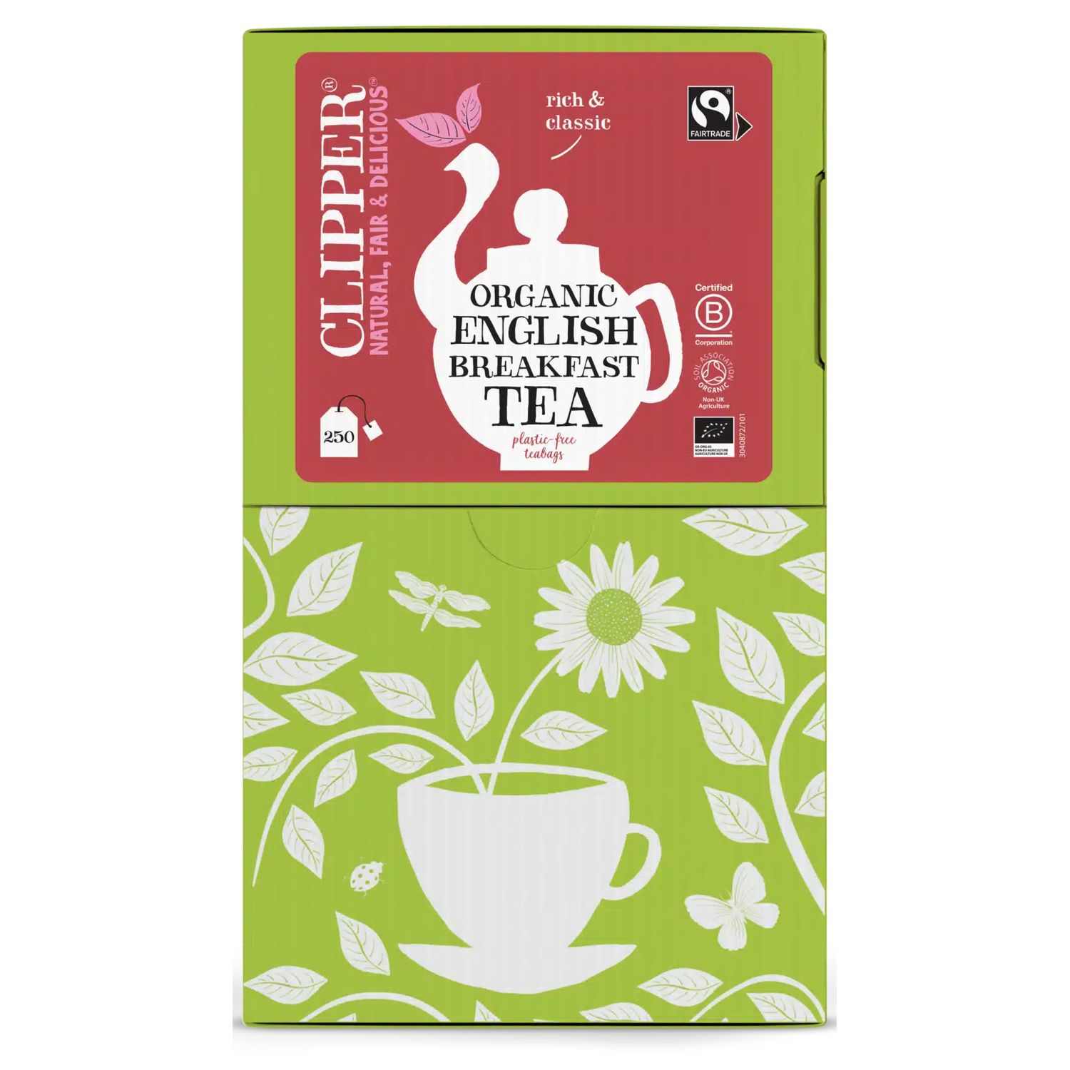 English Breakfast Te Økologisk - 250 breve - Clipper