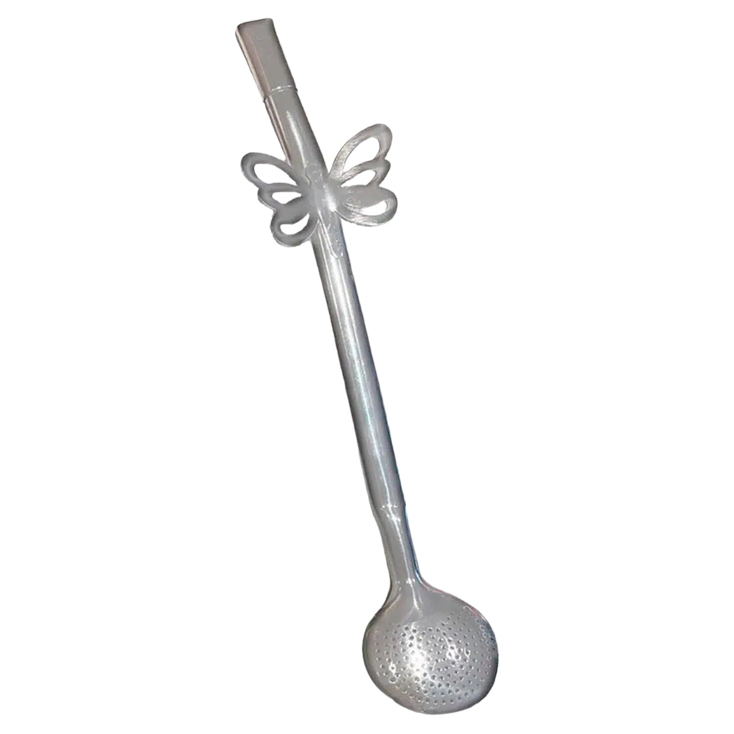 Yerba Mate Sugerør med Filter Bomba Sommerfugl - 25 cm - Meta Mate