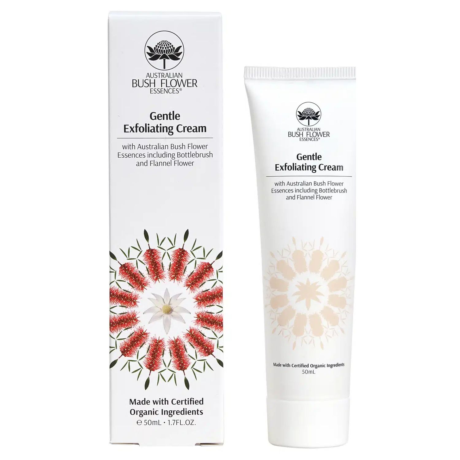 Eksfolierende Creme Gentle Exfoliating Cream - 50 ml - Australian Bush Flower Essences