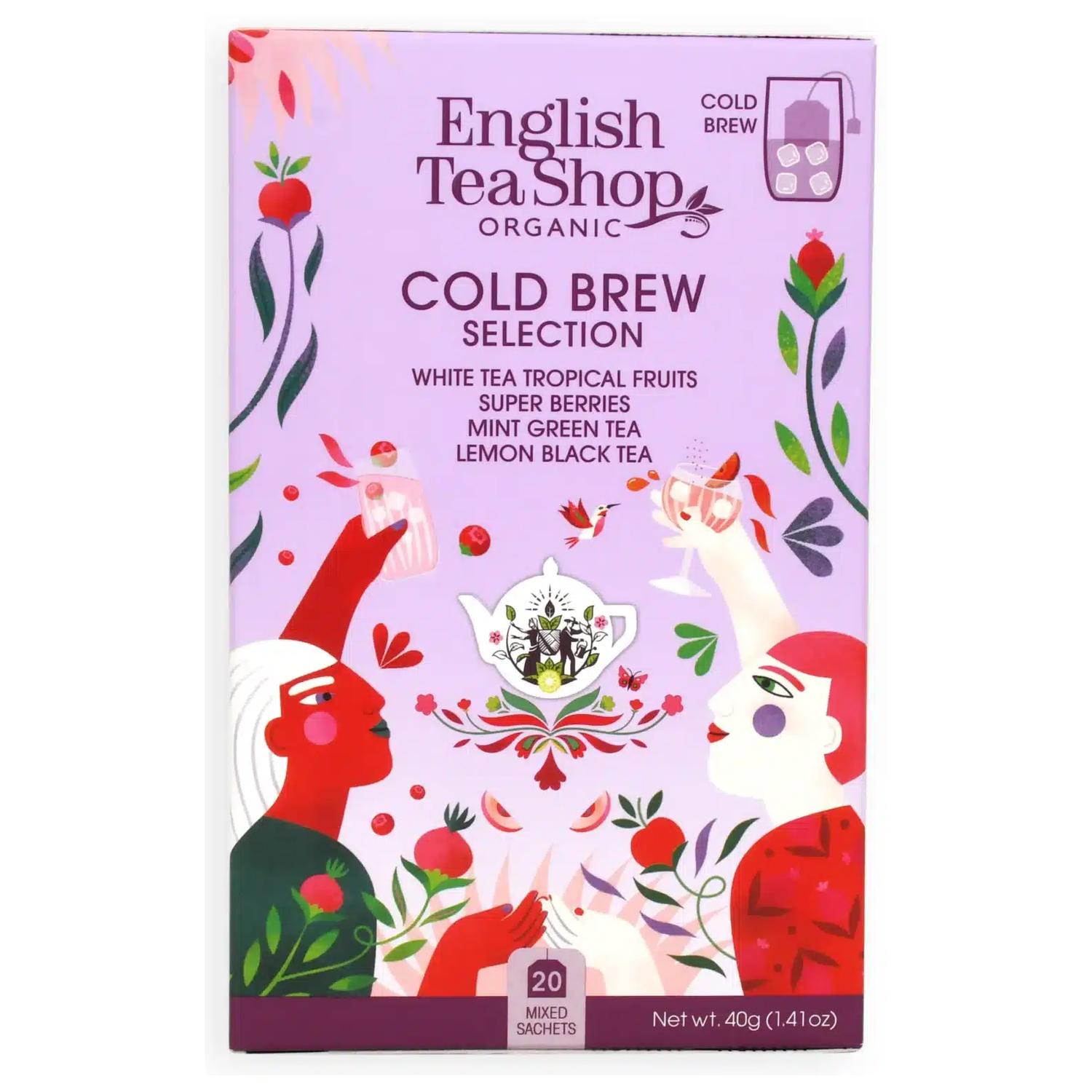 Cold Brew Te Selection Økologisk - 20 breve - English Tea Shop