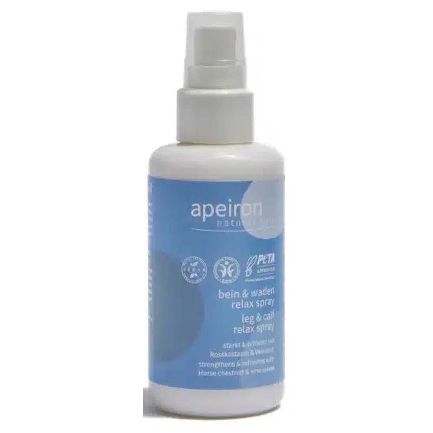 Relax Spray til Ben & Lægmuskler - 100 ml - Apeiron