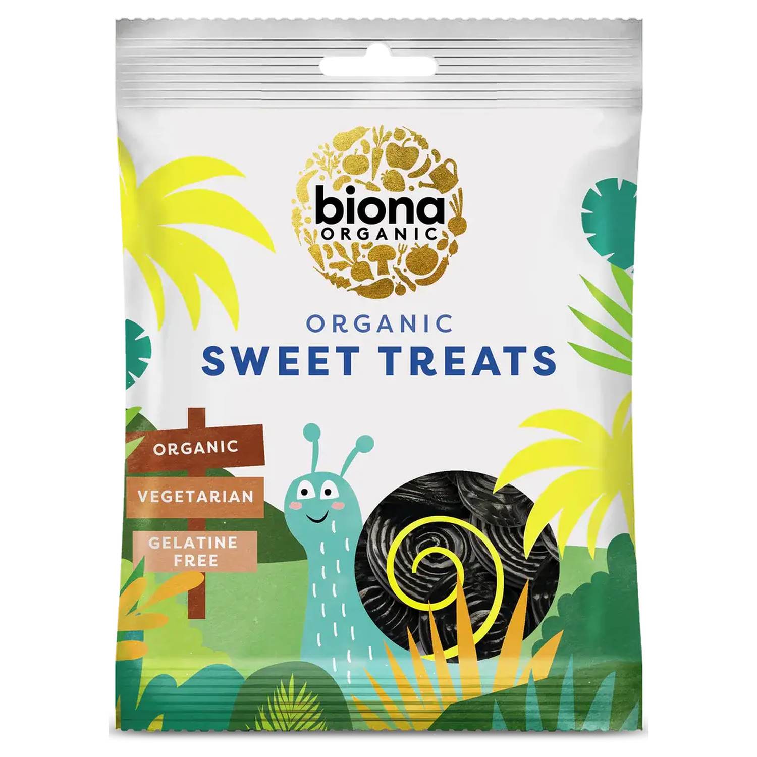 Lakridsruller Økologisk - 75 gram - Biona