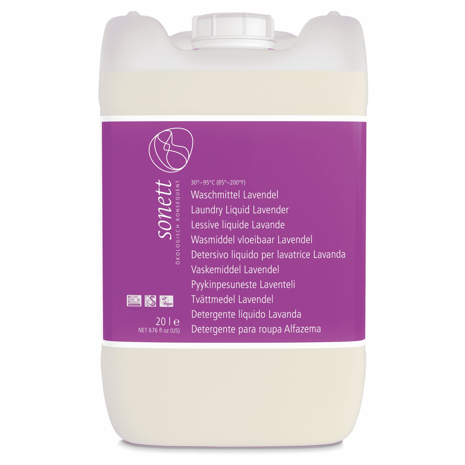 Vaskemiddel Lavendel Flydende - 20 liter - Sonett