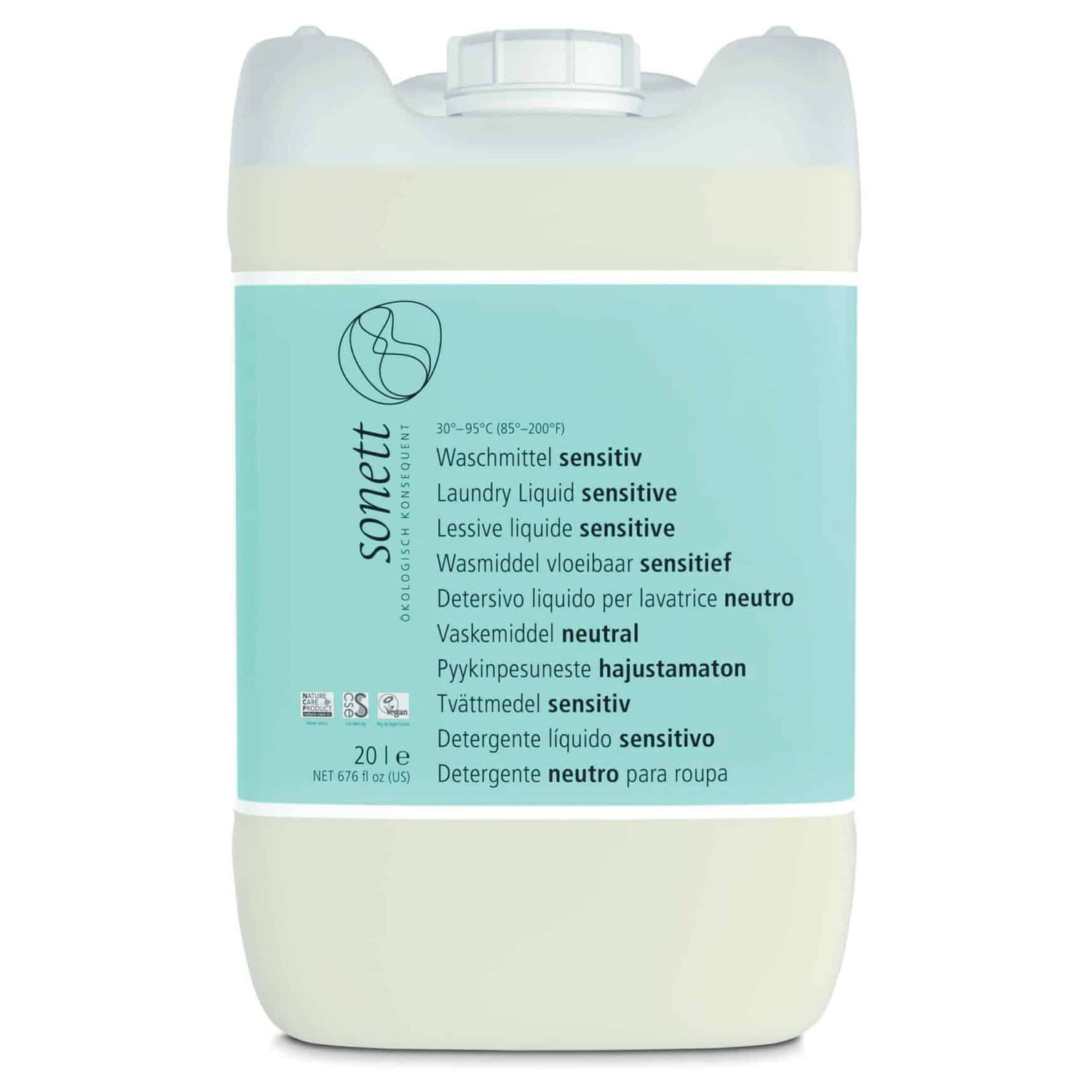 Vaskemiddel Neutral Flydende - 20 liter - Sonett