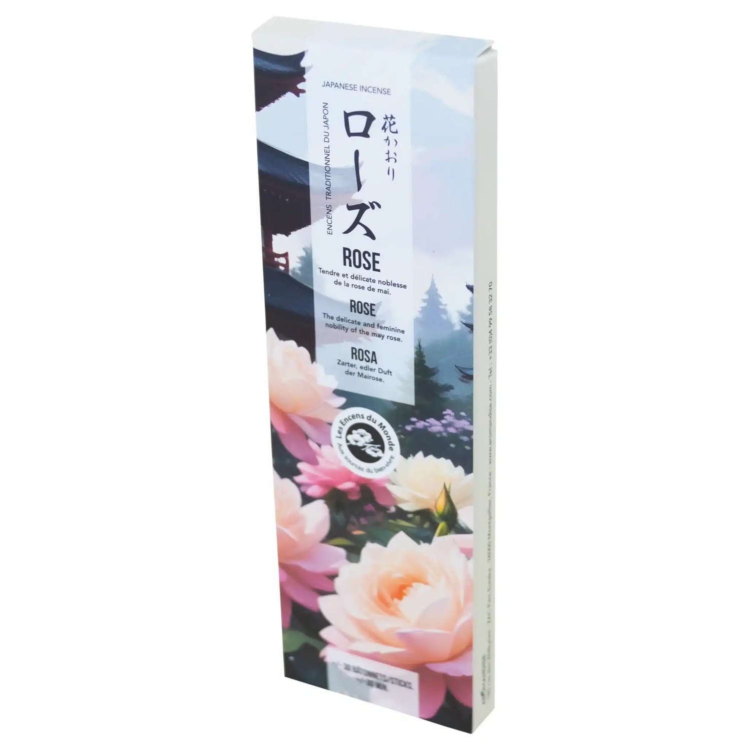 Rose Røgelse - 30 pinde - Aromandise