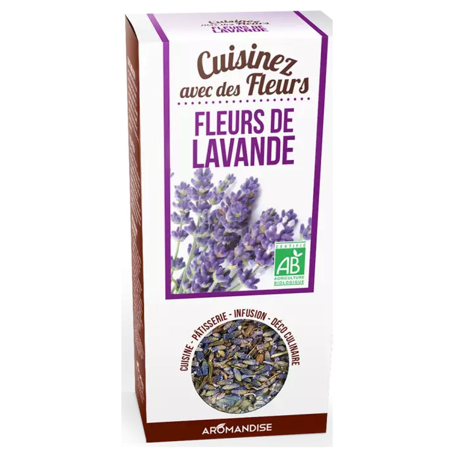 Lavendelblomster Økologisk - 40 gram - Aromandise