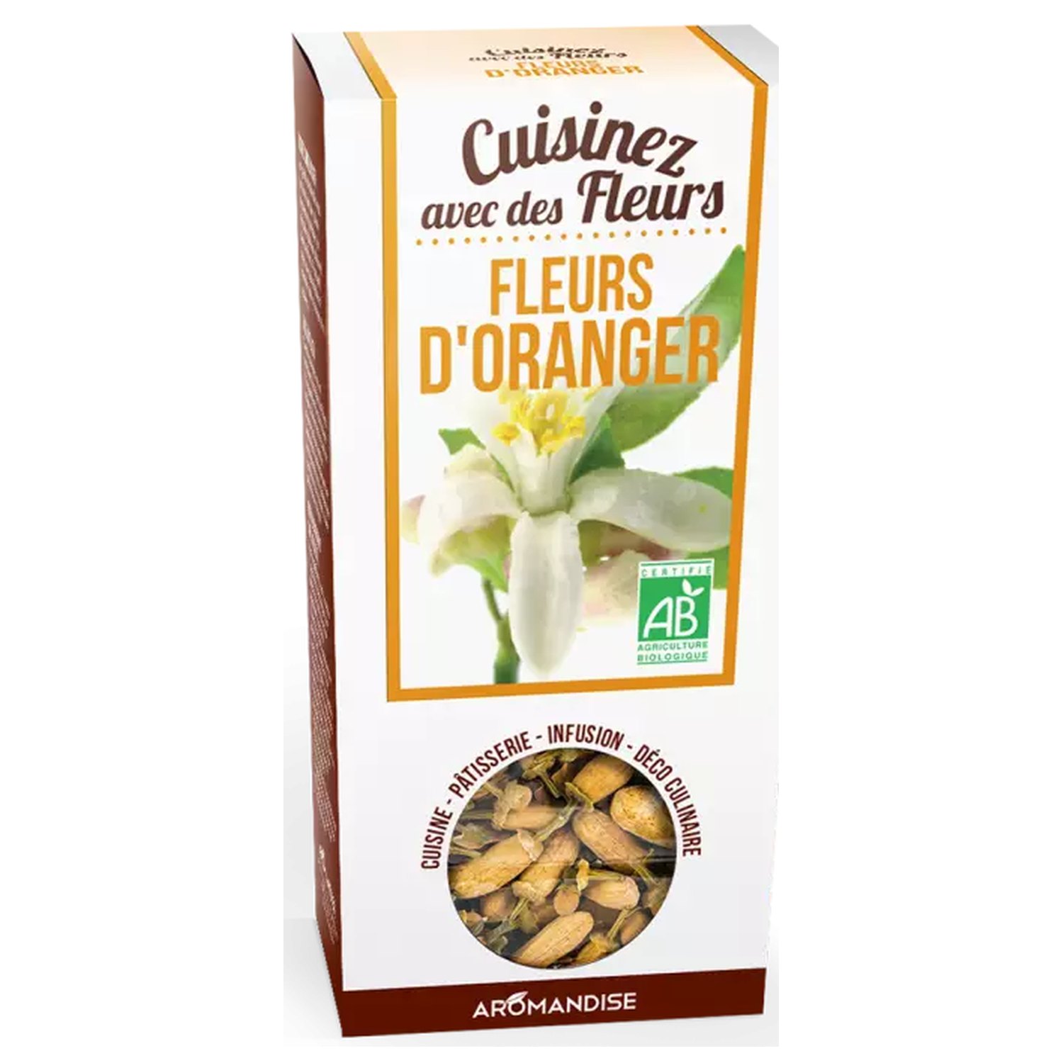 Appelsinblomster Økologisk - 30 gram - Aromandise