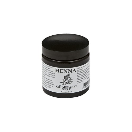 Henna cremefarve Sort - 120 ml