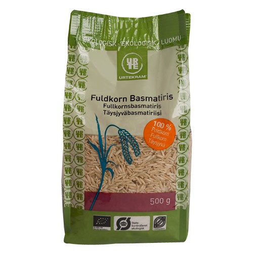 Billede af Ris basmati brune Himalaya FairTrade Økologisk- 500 gr - Urtekram