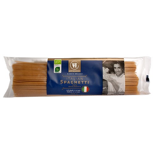 Spaghetti Fuldkorn Italien Økologisk- 500 gr - Urtekram 