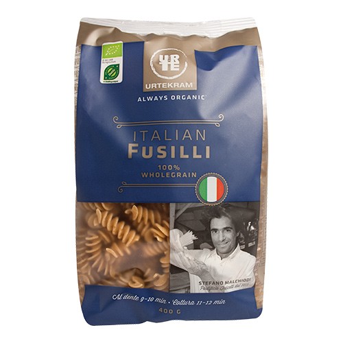 Skruer fuldkorn Italien Økologisk- 400 gr - Urtekram