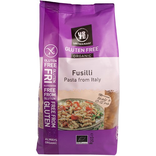 Billede af Fusilli Glutenfri Økologisk - 250 gram - Urtekram