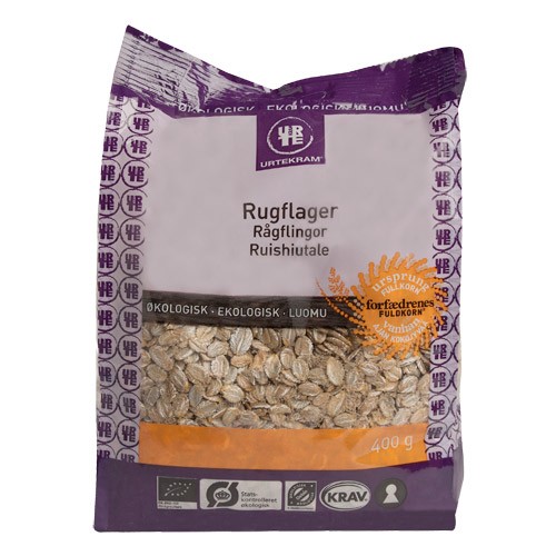 Rugflager Økologisk- 400 gr - Urtekram