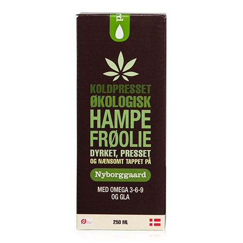 Hampefrøolie Økologisk Nyborggaard - 250 ml