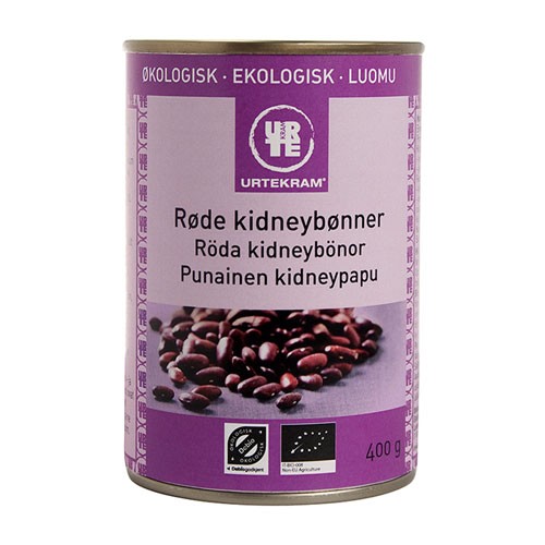 Billede af Røde kidneybønner, robust, nøddeagtig smag - 400 gr - Urtekram