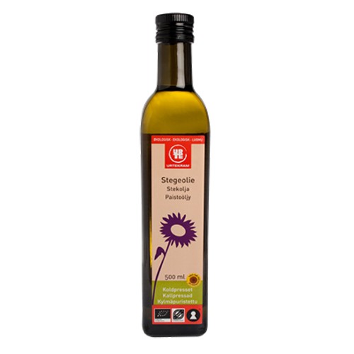 Stegeolie koldpresset Økologisk - 500 ml - Urtekram