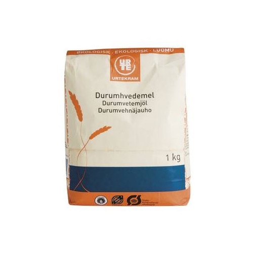 Durum hvedemel Økologisk- 1 kg - Urtekram 