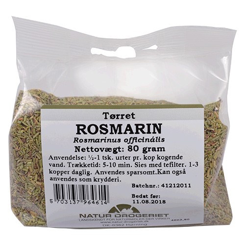 Rosmarin - 80 gr - Natur Drogeriet