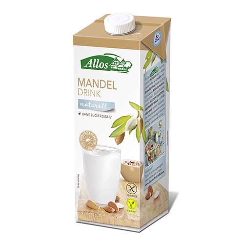 Billede af Mandeldrik Økologisk - 1 liter - Allos