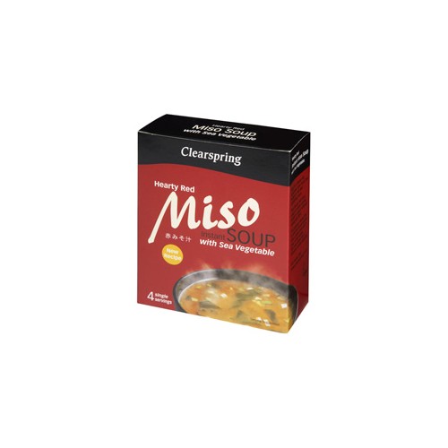 Instant Miso Soup - Hearty Red - 40 gr - NatureSource