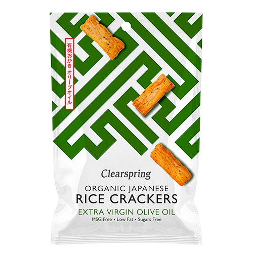 Billede af Rice cracker Olive oil & salt Økologisk - 50 gram hos Økologisk-Supermarked