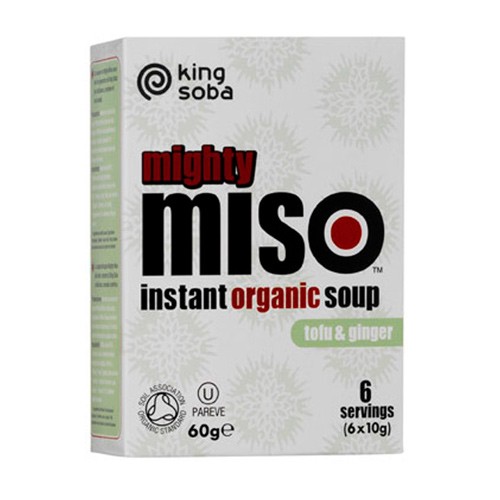 Instant Miso suppe Tofu & Ingefær Økologisk- 60 gr - NatureSource
