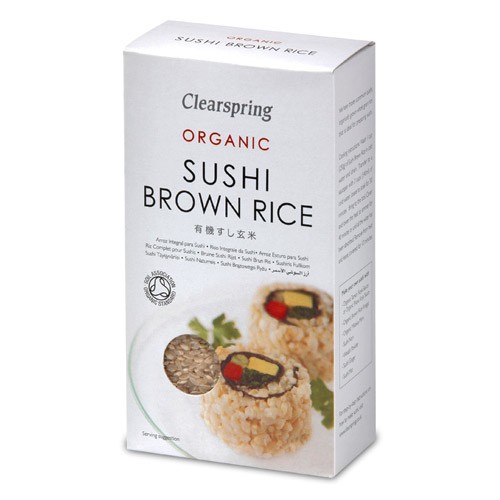 Billede af Brune sushi ris Økologisk- 500 gr - NatureSource