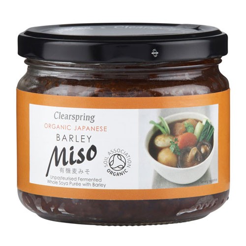 Miso Barley (byg) i glas upaseuriseret Økologisk - 300 gr  