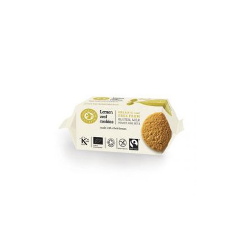 Lemon Zest Cookies Økologisk - 150 gram - Doves