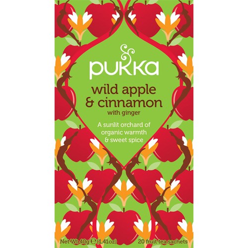Wild apple te Økologisk - 20 br - Pukka 