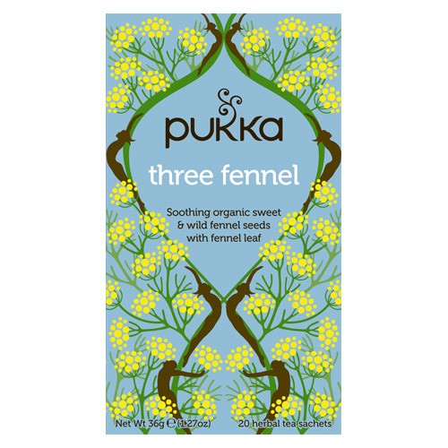 Three fennel te Økologisk - 20 br - Pukka
