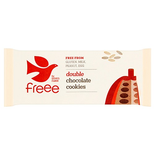 Double Chocolate Cookies Økologisk 180 Gram Doves Farm Organic