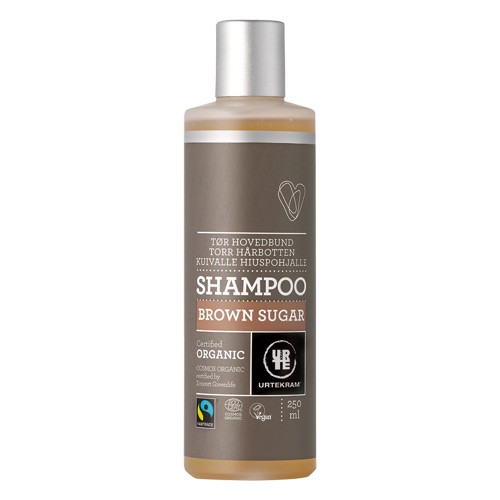 støbt Tag et bad Stolt Køb Shampoo t. tørt hår Brown Sugar Økologisk - 250 ml - Urtekram -  Økologisk Supermarked