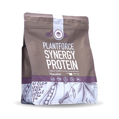 Billede af Protein chokolade Synergy - 400 gram - Plantforce