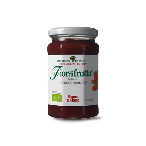 Marmelade hindbær italiensk Økologisk - 250 gram